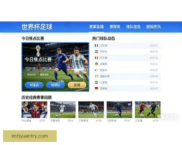世界杯精彩赛事比分竞猜平台助你精准预测获胜机会