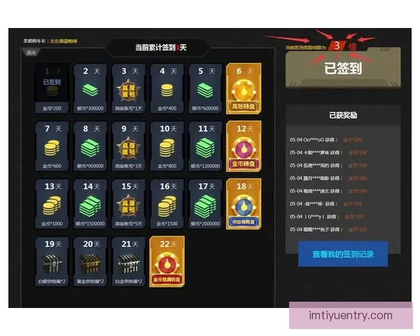 世界杯竞猜签到赢丰厚奖励 每日签到轻松得大奖